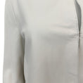 Load image into Gallery viewer, Shari's Place White / Black Eyelet Leather Jacket
