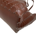 Load image into Gallery viewer, Paco Rabanne Brown Leather Chain Tote Bag
