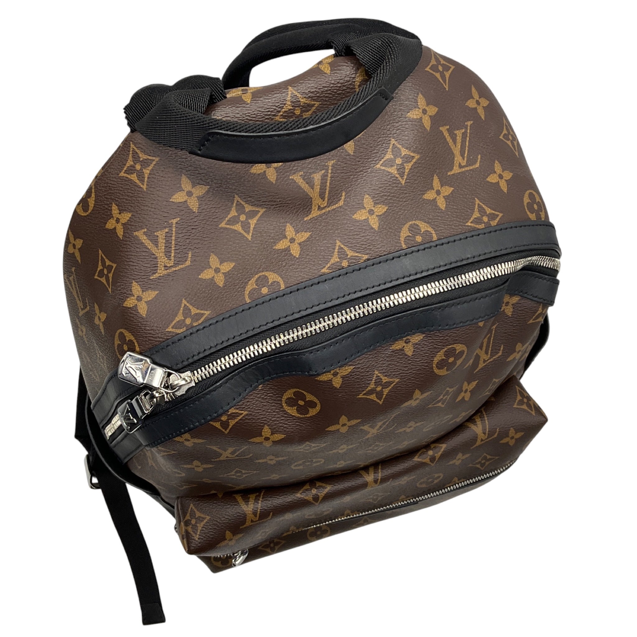 Louis Vuitton Brown Monogram Macassar Canvas Discovery Backpack PM