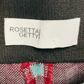 Load image into Gallery viewer, Rosetta Getty Blue / Red Gingham Jacquard Flare Pant
