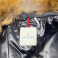 Load image into Gallery viewer, Moncler Black Down Belted Puffer Coat with Fur Collar
