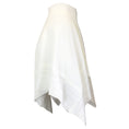 Load image into Gallery viewer, Alexandre Vauthier White Asymmetric Hem Stretch Knit Skirt
