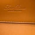 Load image into Gallery viewer, Loro Piana Tan Sesia Micro Smooth Satin Calf Leather Handbag
