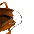 Load image into Gallery viewer, Loro Piana Tan Sesia Micro Smooth Satin Calf Leather Handbag
