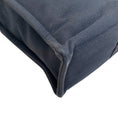 Load image into Gallery viewer, Hermes Navy Blue Canvas Deauville MM Bag
