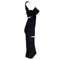 Load image into Gallery viewer, Alexander McQueen Black Cut-Out Detail One Shoulder Bandage Midi Dress
