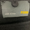 Load image into Gallery viewer, Fendi Black Puff Sleeve Knit Midi Dress
