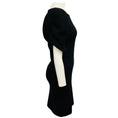 Load image into Gallery viewer, Fendi Black Puff Sleeve Knit Midi Dress
