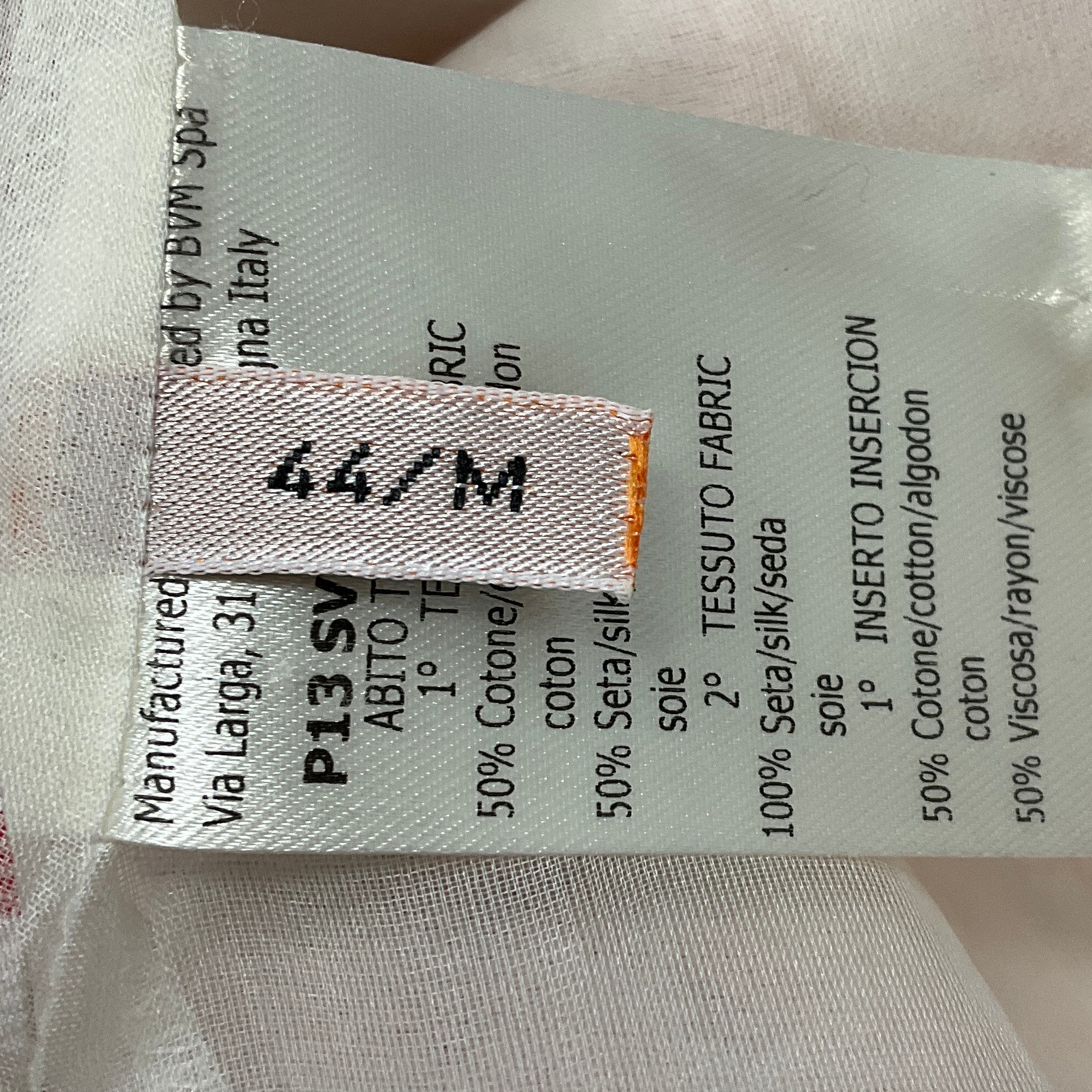 Giambattista Valli Beige / Red Floral Printed Flared Cocktail Dress