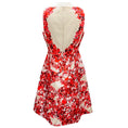 Load image into Gallery viewer, Giambattista Valli Beige / Red Floral Printed Flared Cocktail Dress
