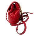 Load image into Gallery viewer, Gucci Red GG Marmont Leather Drawstring Mini Backpack
