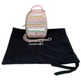 Load image into Gallery viewer, Chanel 2024 Pink Tweed Mini Backpack

