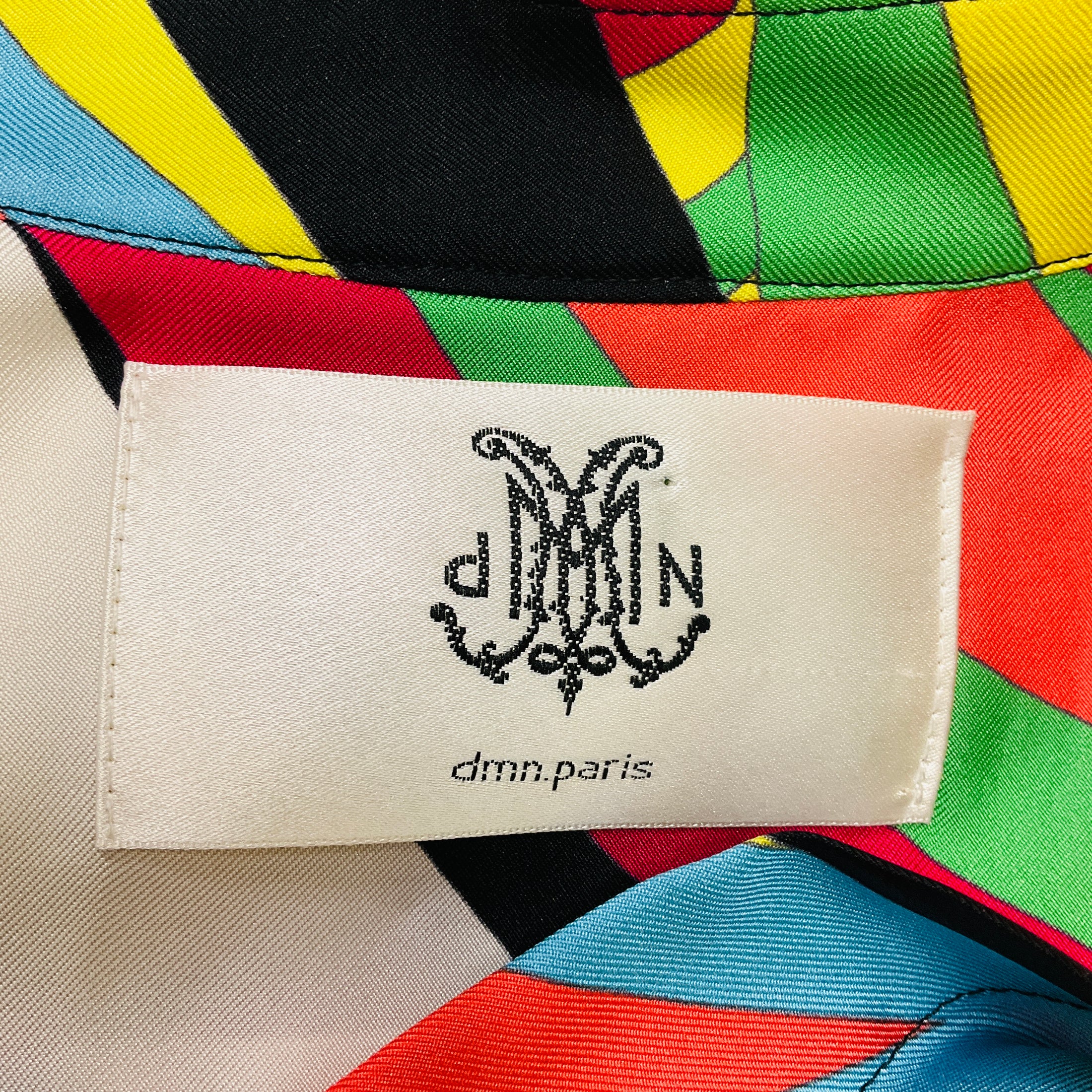 DMN Multicolor Silk Blouse
