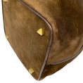 Load image into Gallery viewer, Kieselstein-Cord Brown Suede Bucket Bag with Horse
