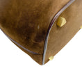 Load image into Gallery viewer, Kieselstein-Cord Brown Suede Bucket Bag with Horse
