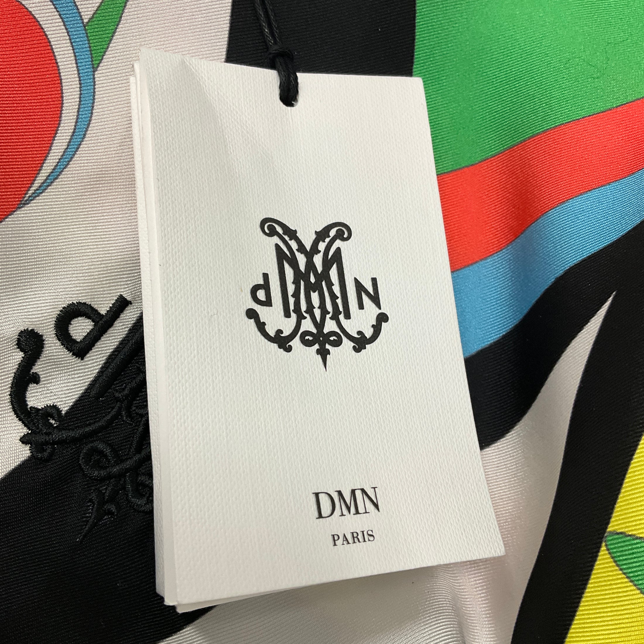 DMN Multicolor Silk Blouse