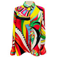 Load image into Gallery viewer, DMN Multicolor Silk Blouse
