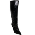 Load image into Gallery viewer, Casadei Black Sequined Mermaid Boots

