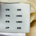 Load image into Gallery viewer, Adam Lippes Cream Wide Leg Crepe Pants / Trousers
