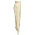 Load image into Gallery viewer, Adam Lippes Cream Wide Leg Crepe Pants / Trousers
