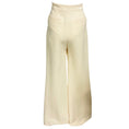 Load image into Gallery viewer, Adam Lippes Cream Wide Leg Crepe Pants / Trousers
