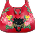 Load image into Gallery viewer, Gucci Red Leather Dionysus Bag with Jaguar
