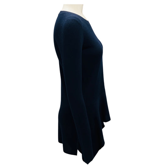 Derek Lam Navy Cashmere and Silk Knit Sweater