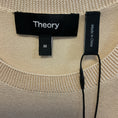 Load image into Gallery viewer, Theory Ecru Airy Sheen Sheer Knit Tank Top and V-Neck Cardigan Sweater Set
