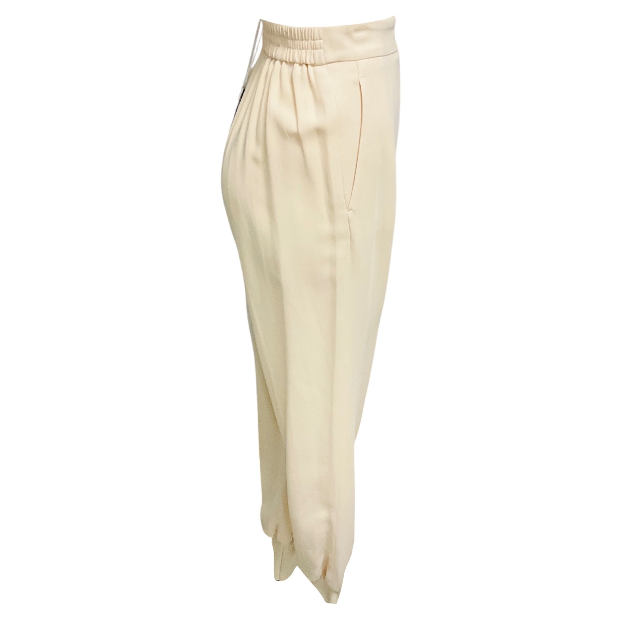 Stella McCartney Ivory Iconic Jogger Pants