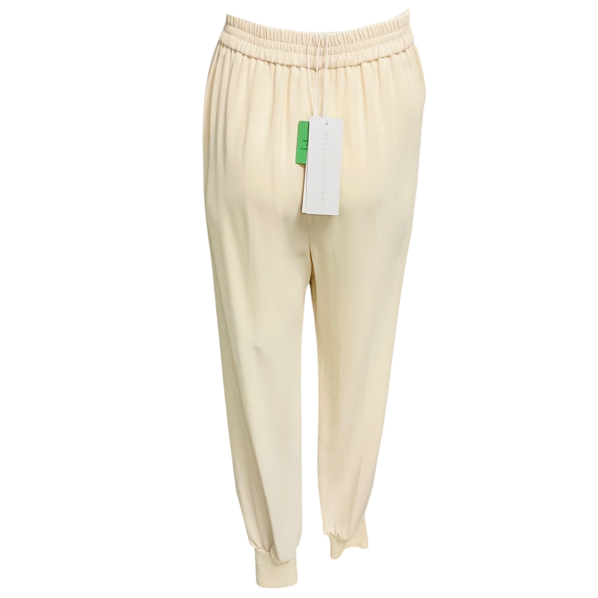 Stella McCartney Ivory Iconic Jogger Pants