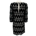 Load image into Gallery viewer, Alice + Olivia Black / Silver Bead Embellished Cocktail Dress
