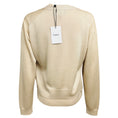 Load image into Gallery viewer, Theory Ecru Airy Sheen Sheer Knit Tank Top and V-Neck Cardigan Sweater Set
