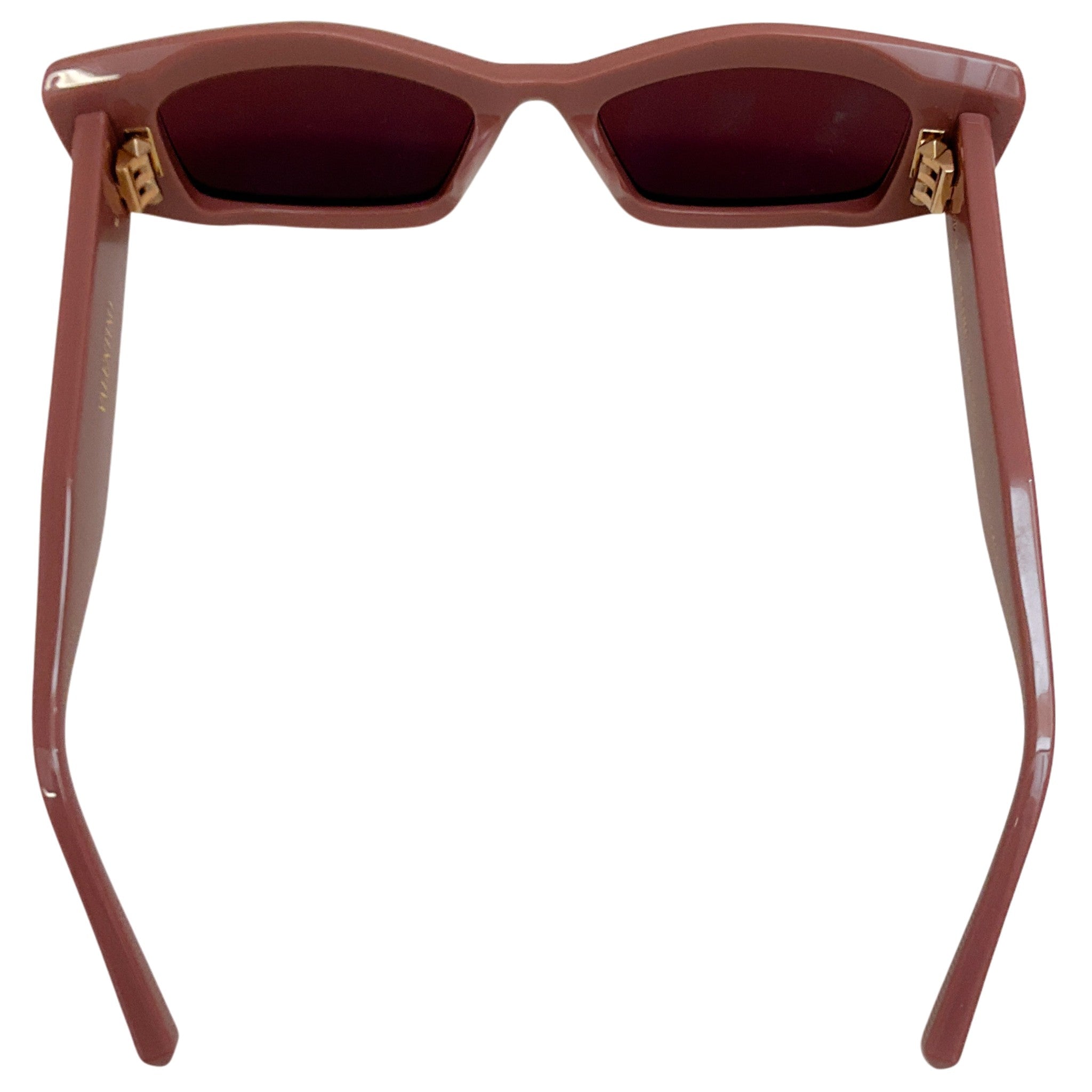 Valentino Brown / Gold V Quattro Sunglasses