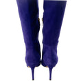 Load image into Gallery viewer, Gianvito Rossi Purple Suede Jules High Boots
