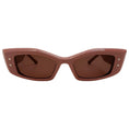 Load image into Gallery viewer, Valentino Brown / Gold V Quattro Sunglasses
