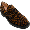 Load image into Gallery viewer, Gianvito Rossi Leopard Suede Harris Loafers

