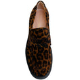 Load image into Gallery viewer, Gianvito Rossi Leopard Suede Harris Loafers
