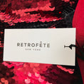 Load image into Gallery viewer, Retrofete Port Olive Sequin Lace Dress
