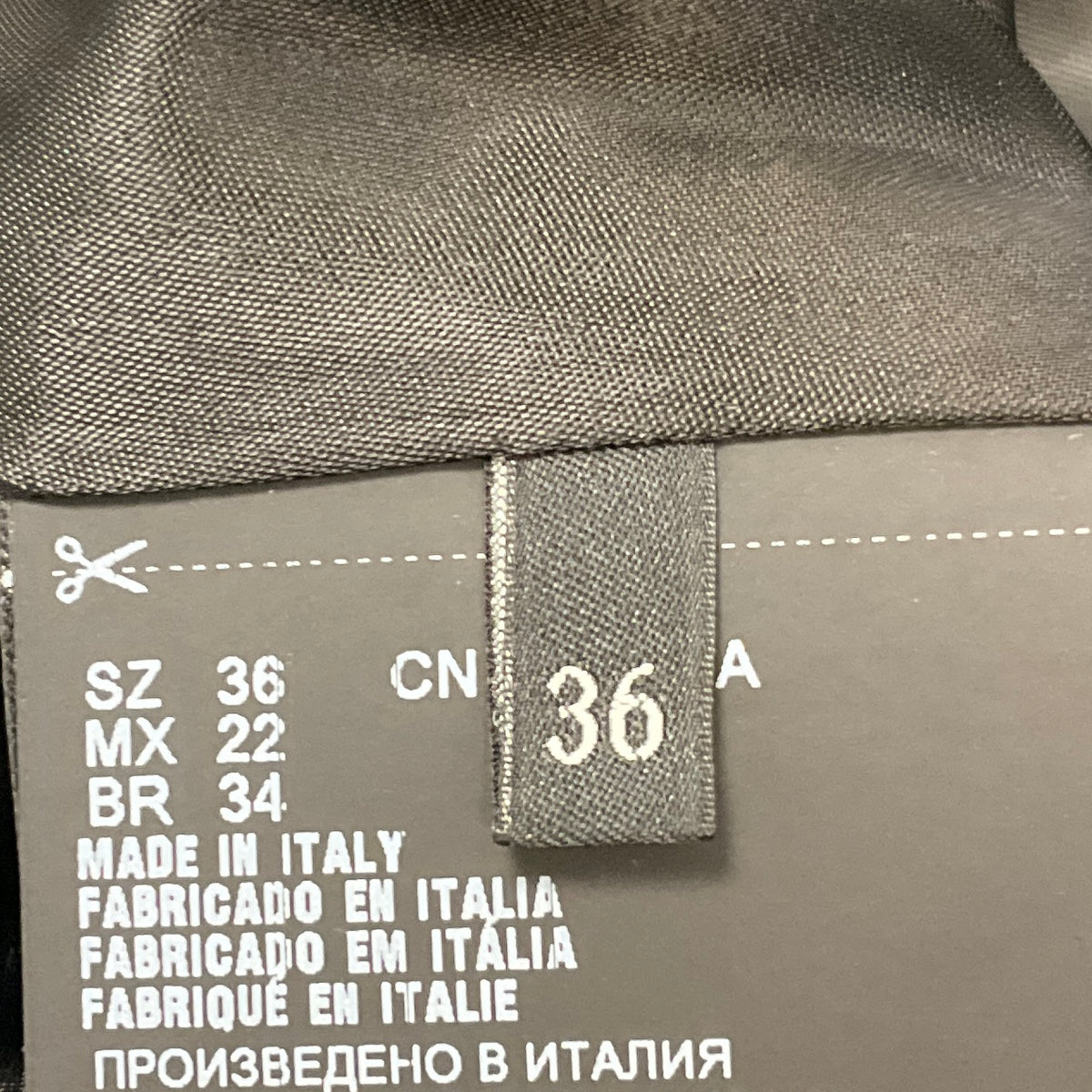 Prada Ardesia Grey Single Breasted Padded Caban Jacket with Calfskin Leather Logo Plaque Belt