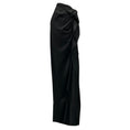 Load image into Gallery viewer, Dries Van Noten Black Ruffled Draped Crepe Maxi Skirt
