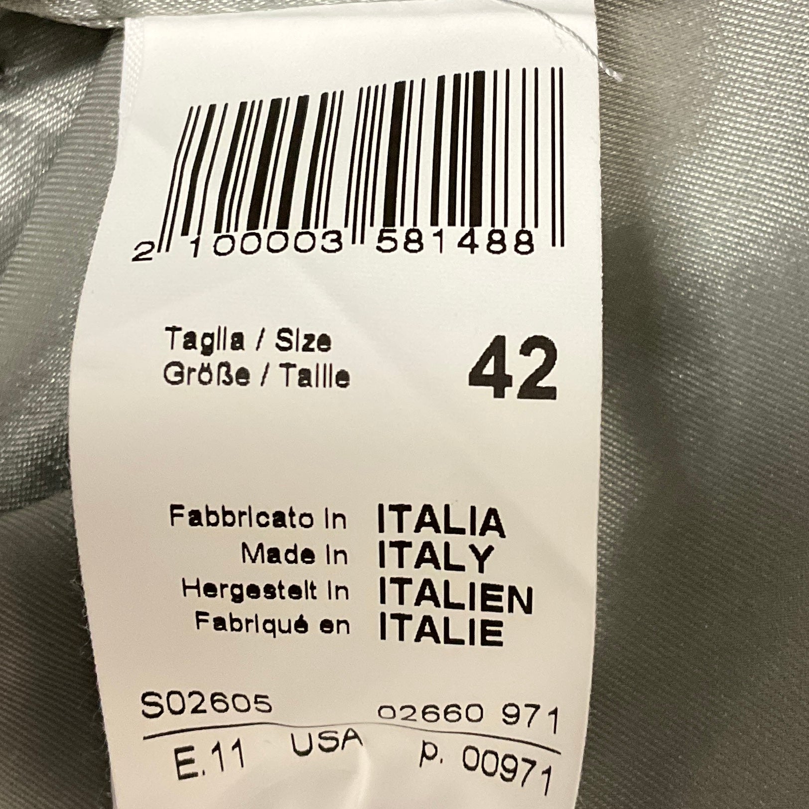 Peserico Light Grey Sleeveless Wool Sheath Dress