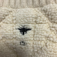 Load image into Gallery viewer, Christian Dior Ecru Wool and Cashmere Knit Macrocannage Zipped Cardigan Sweater
