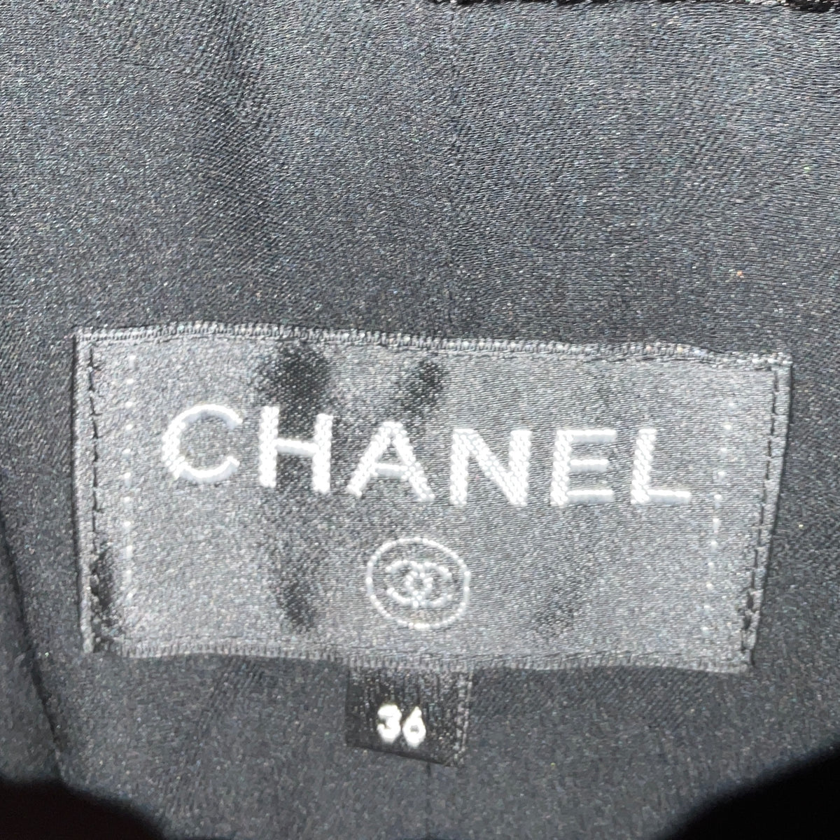 Chanel Black Multicolor 2022 Logo Stripe Knit Mini Dress with CC Logo Buttons