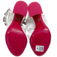 Load image into Gallery viewer, Dolce & Gabbana Pink / White Keira Heeled Sandals
