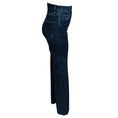 Load image into Gallery viewer, Veronica Beard Indigo Rinse Crosbie High Rise Wide Leg Jeans with Rhinestones
