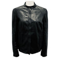 Load image into Gallery viewer, KZ_K STUDIO by Karolina Zmarlak Black Full Zip Vegan Leather Jacket
