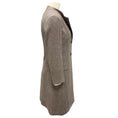Load image into Gallery viewer, Kiton Beige / Brown Multi Wool Plaid Coat and Dress Two-Piece Set
