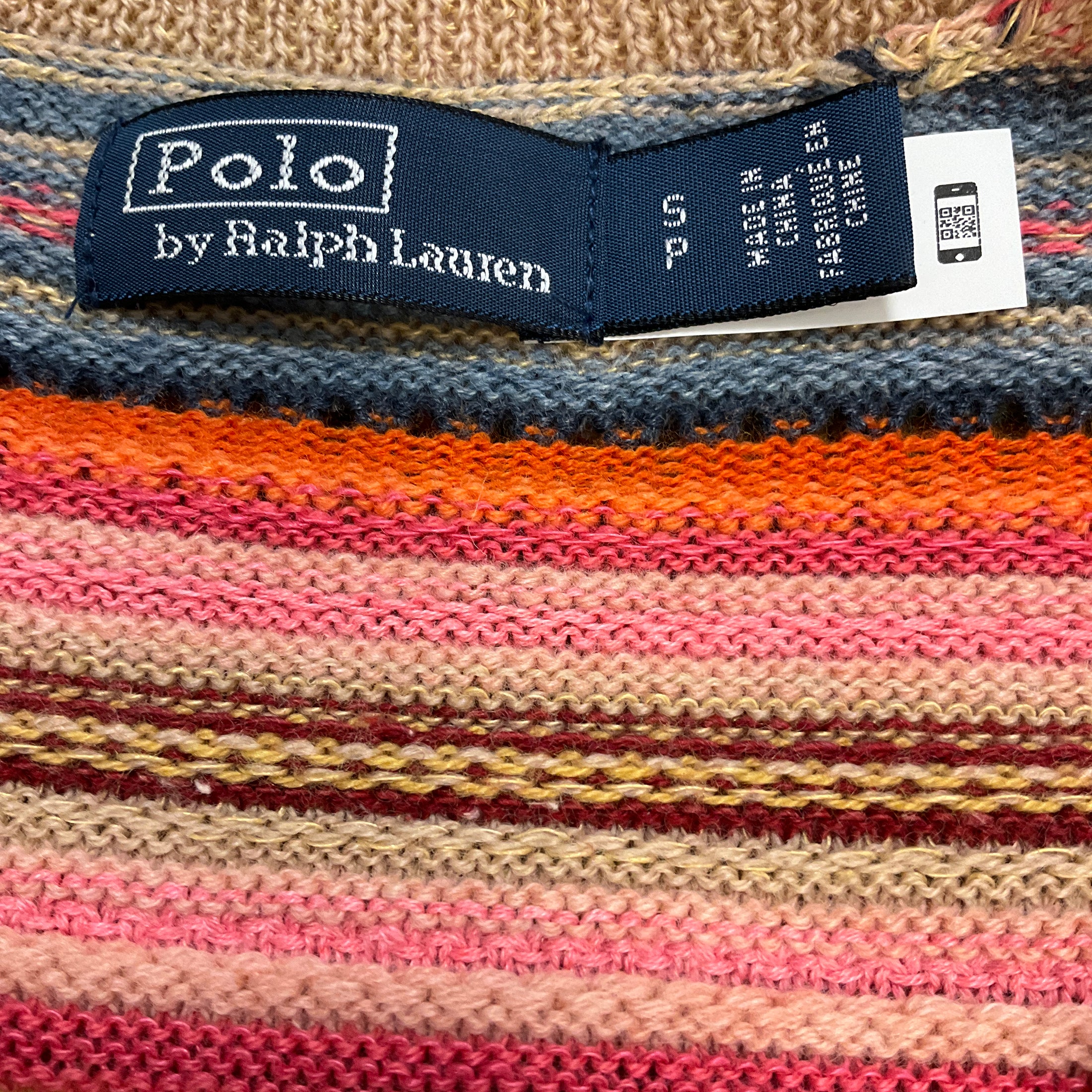 Polo by Ralph Lauren Multicolor Striped Knit Maxi Dress