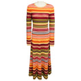 Load image into Gallery viewer, Polo by Ralph Lauren Multicolor Striped Knit Maxi Dress
