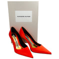 Load image into Gallery viewer, Alexandre Vauthier Orange Satin Pumps
